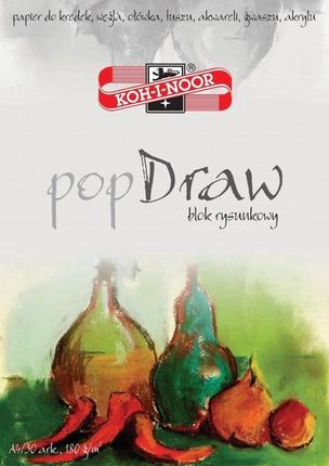 Koh-i-noor Blok rysunkowy Pop Draw A4 30 kartek