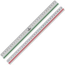 Zdjęcie Leniar Linijka dwustronna 15 cm Metal - Stryków