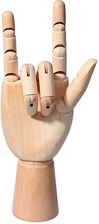Zdjęcie Leniar Model dłoni drewniany 15 cm lewa - Łódź