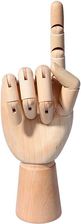 Zdjęcie Leniar Model dłoni drewniany 25 cm prawa - Łagów