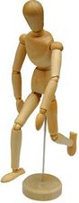 Zdjęcie Leniar Manekin Model do szkicu Mężczyzna 11 cm - Łowicz