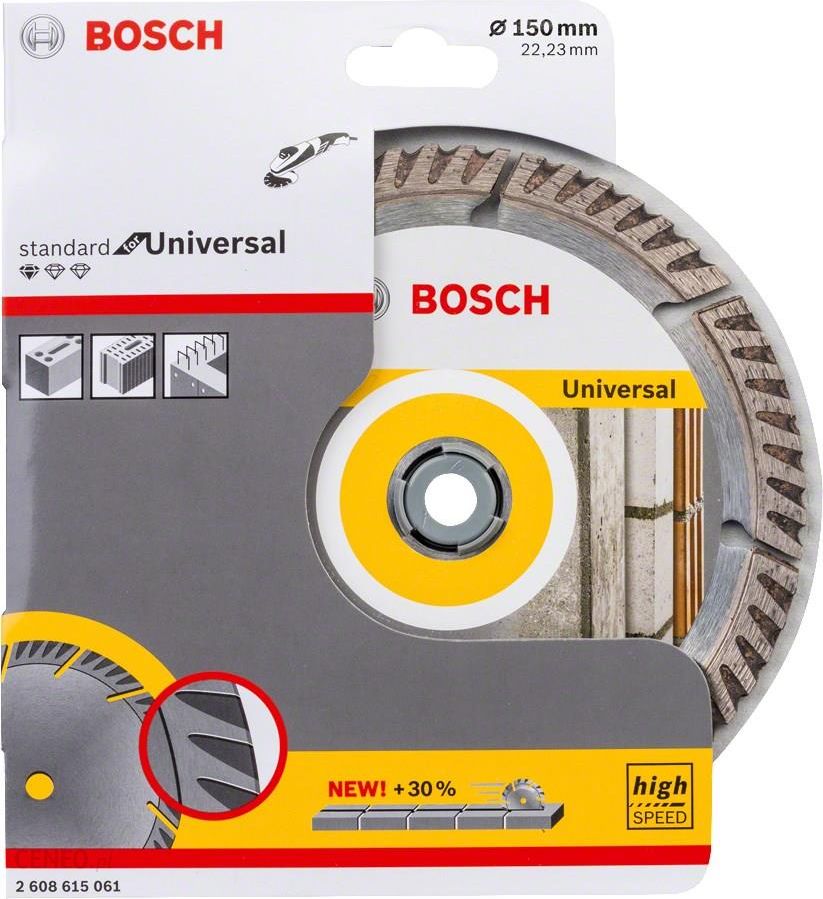 Bosch Tarcza diamentowa Standard for Universal 150 x 22,23 mm 2608615061