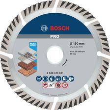 Zdjęcie Bosch PRO Multi Material 150x22,23mm 2608615061 - Pieniężno