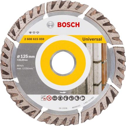 Bosch Standard for Universal 125x22,23mm 2608615059