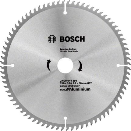 Bosch Eco for Aluminium 250x30mm 80z 2608644393