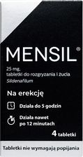 Zdjęcie Mensil 25mg 4tabl. - Bytów