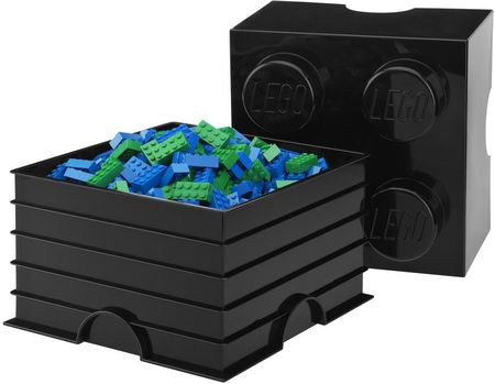 Lego Czarny Pojemnik Kwadratowy