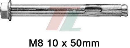 Koelner KT Kotwa tulejowa do małych obciążeń M8 10x50mm KT-10050