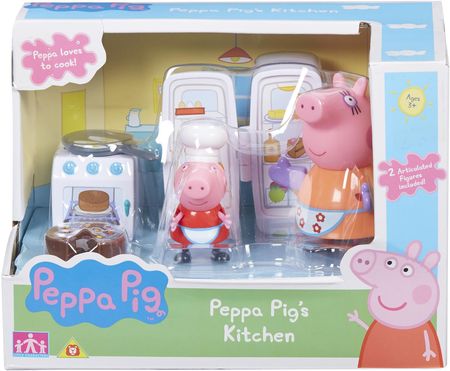 TM Toys Świnka Peppa Zestaw Kuchnia + Figurki (06148)