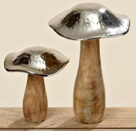 Boltze Zestaw 2 Dekoracji Mushroom