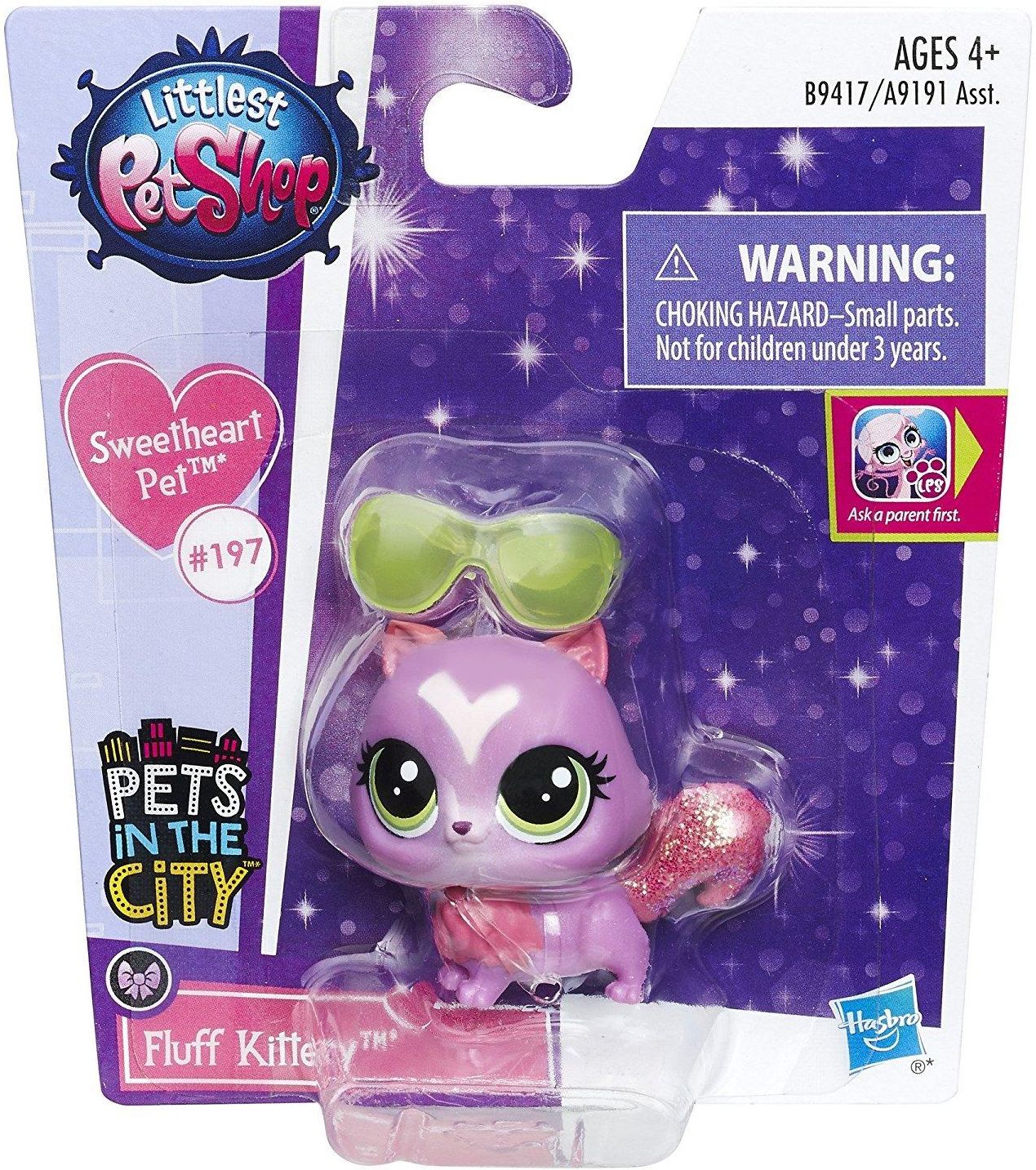 Littlest Pet Shop Playset Tienda de ascotas Set de Juego con 2 Figuras