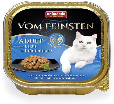 ANIMONDA Vom Feinsten Classic Cat łosoś w ziołowym sosie 100g