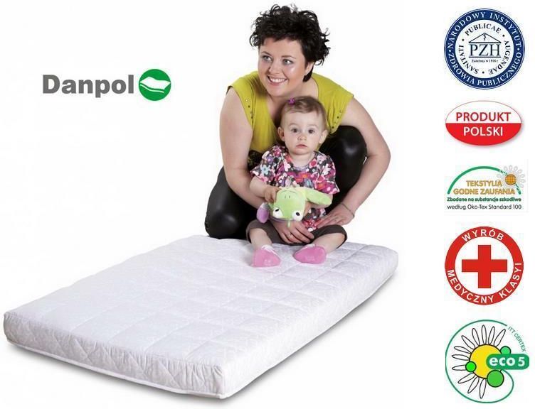 Danpol Materac Gryko Koko 90X40 T18 Ceny i opinie Ceneo.pl Danpol Materac Do Łóżeczka Gryka Kokos Plus Duży 140X70 Cm