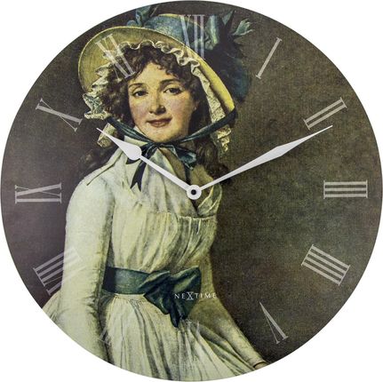 Nextime Zegar Ścienny Portrait Of Mrs Serizy 50 Cm (3186)