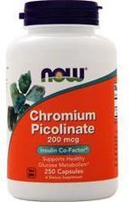Zdjęcie Now Foods Chromium Picolinate 250 kaps. - Gołańcz