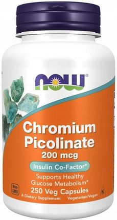 Now Foods Chromium Picolinate 250 kaps.