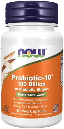 Now Foods Probiotic-10 100 Billion 30 kaps.