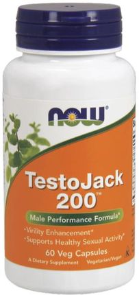 Now Foods TestoJack 200 60 kaps.