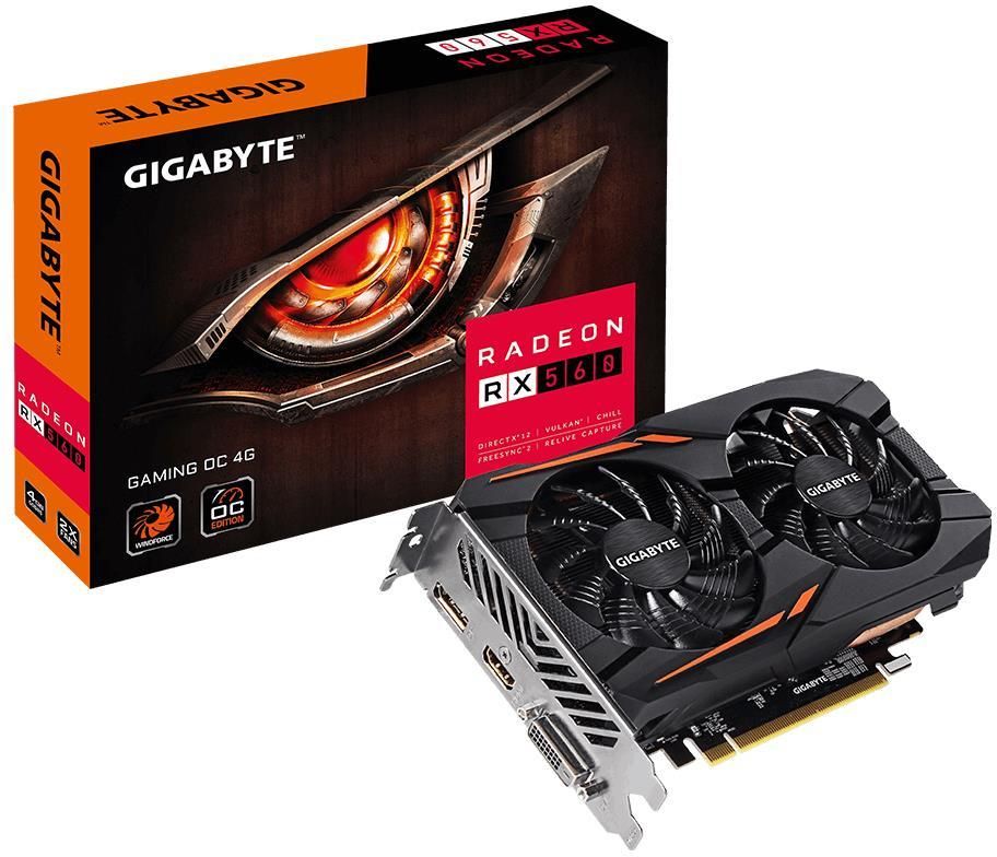 Разгон rx 560 4gb gigabyte