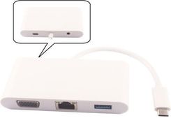 MicroConnect USB C/USB C + RJ45 + VGA (USB3.1CCOM4)