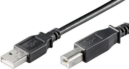 Goobay USB A - USB B (M/M) Czarny 3m (93597) 