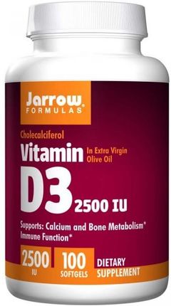 Jarrow Formulas Vitamin D3 100 kaps.