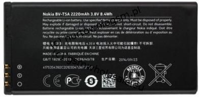 Nokia Oryginalna Bateria Bl-T5A Do Lumia 550 2100Mah (blt5a)