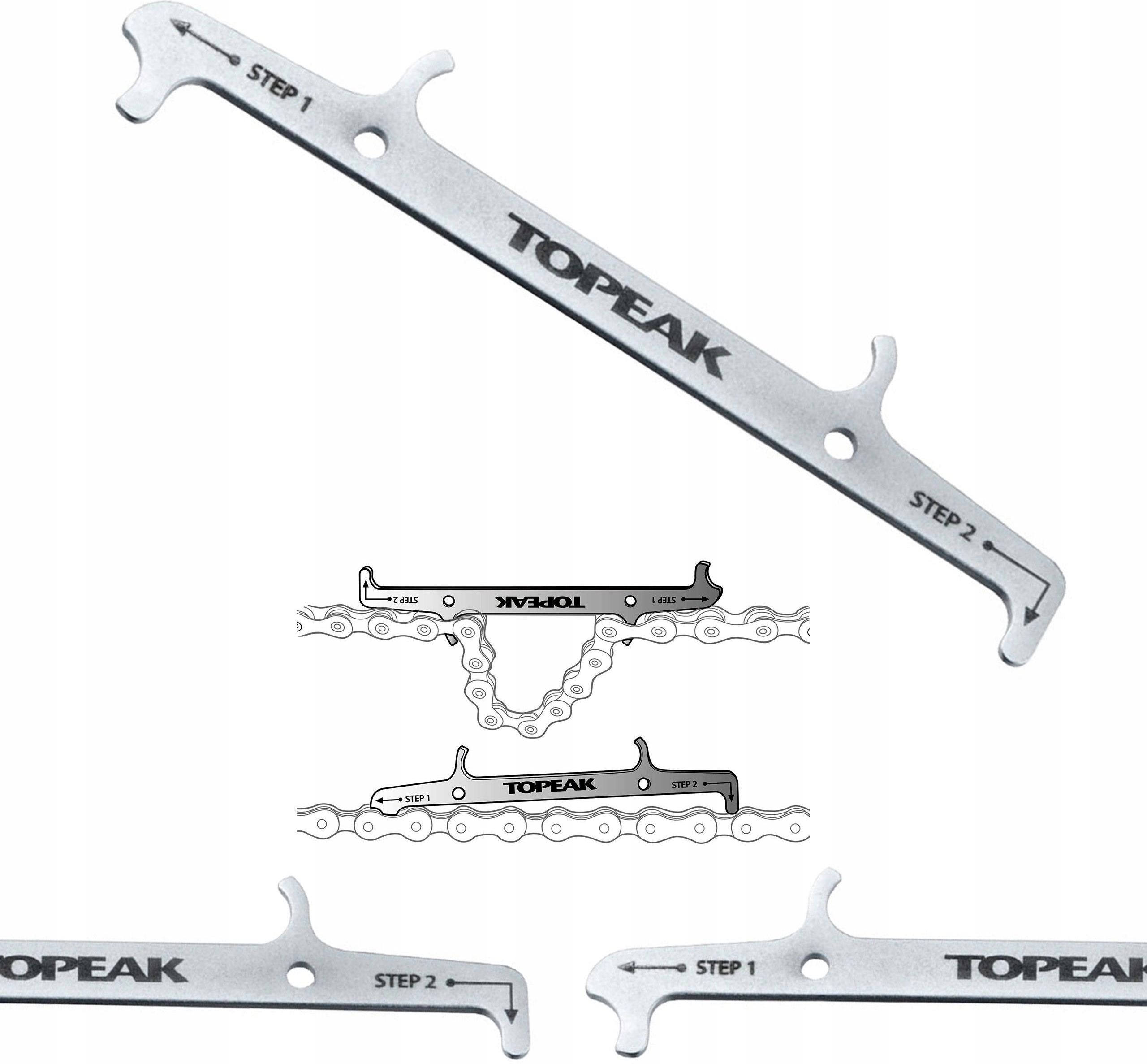 Topeak Chain Hook & Wear Indicator Srebrny Ceny i opinie Ceneo.pl