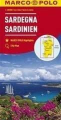 Mapa drogowa Sardynia 1:2000 000 MARCO POLO - Praca zbiorowa