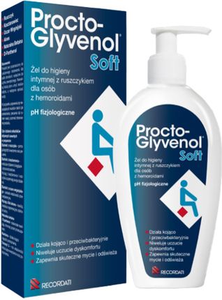 Procto-Glyvenol Soft żel do higieny intymnej dla osób z hemoroidami 180ml