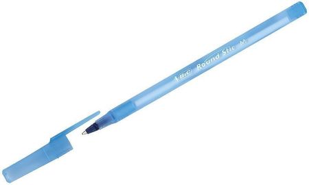 Bic Długopis Round Stick Niebieski Z Kodem (60Szt)