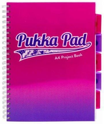 Pukka Project Book Fusion A4/200 Kratka Róż (3Szt)