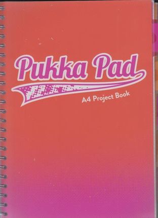 Pukka Pad Project Book Fusion A4/200 W Kratkę Pomarańczowy 8410