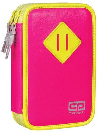 Coolpack Piórnik szkolny z wyposażeniem Jumper Pink neon 54799CP nr A470