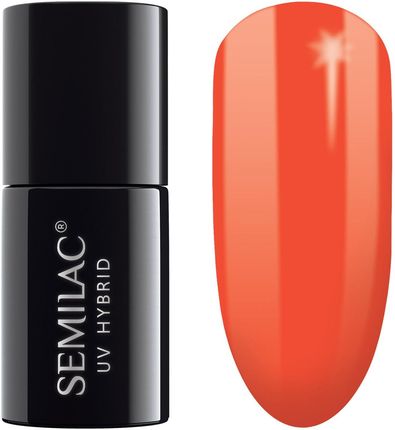Semilac SemiBeats by Margaret Lakier Hybrydowy 518 Neon Orange 7ml