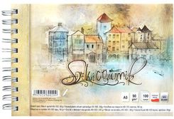 Zdjęcie Szkicownik artystyczny albumowy A5 100 na spirali - Płock