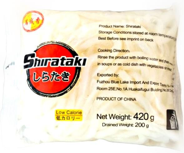 Shirataki City Aroma — Noodles Di Konjac Senza Glutine, Pacco Da 20 X 340 G, Low Carb