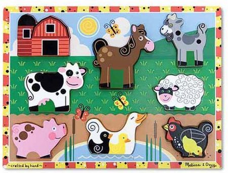 Melissa & Doug Puzzle Chunky Farma 13723