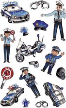 Zdjęcie Zdesign Naklejki Foliowe Metaliczne - Policjanci - Bobolice