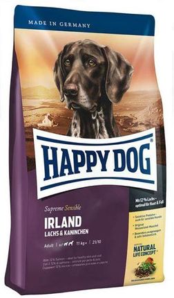 Happy Dog Irland Łosoś Królik Małże 2X12,5Kg