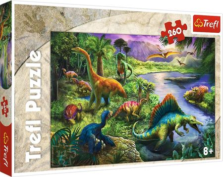 Trefl Puzzle 260el. Dinozaury 13214