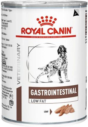 Royal Canin Veterinary Diet Gastrointestinal Low Fat Canine Wet 6X410g