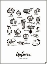 Zdjęcie Follygraph Plakat Autumn Eat Seasonally 21X30 (Autumn2130) - Pobiedziska