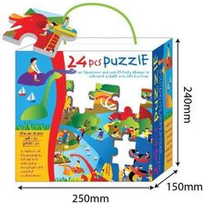 Zdjęcie Russel.Mata Z Puzzli Piankowych Dino 24el. - Miłosław