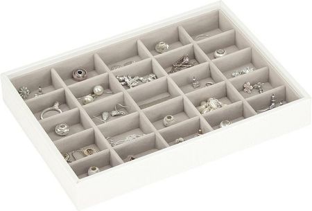 Stackers Pudełko Na Biżuterię 25 Komorowe Classic Białe (70959)