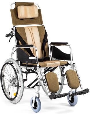 Timago Wózek inwalidzki aluminiowy stabilizujący plecy i głowę ALH 008