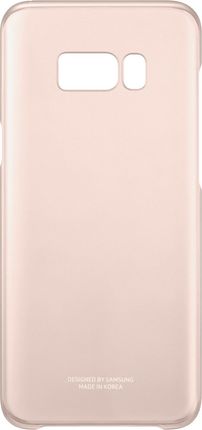 Samsung Clear Cover do Galaxy S8 Plus Różowy (EF-QG955CPEGWW)