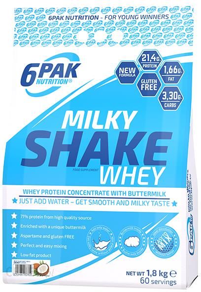 Od Ywka Bia Kowa Pak Nutrition Milky Shake Whey G Ceny I Opinie Ceneo Pl