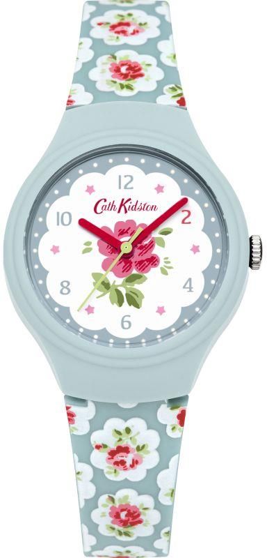Cath Kidston Provence Rose Blue Silicone Strap CKL025U Zegarki - Main Image