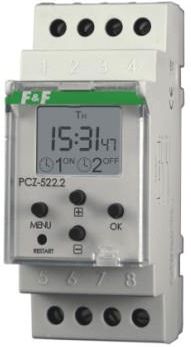 F&F zegar sterujący programowalny PCz-522.2